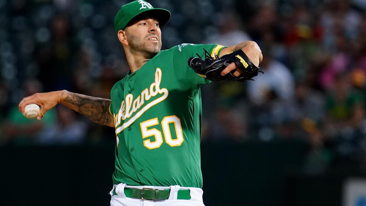 A's Mike Fiers Has Moved On From Astros Cheating Scandal - The New York  Times
