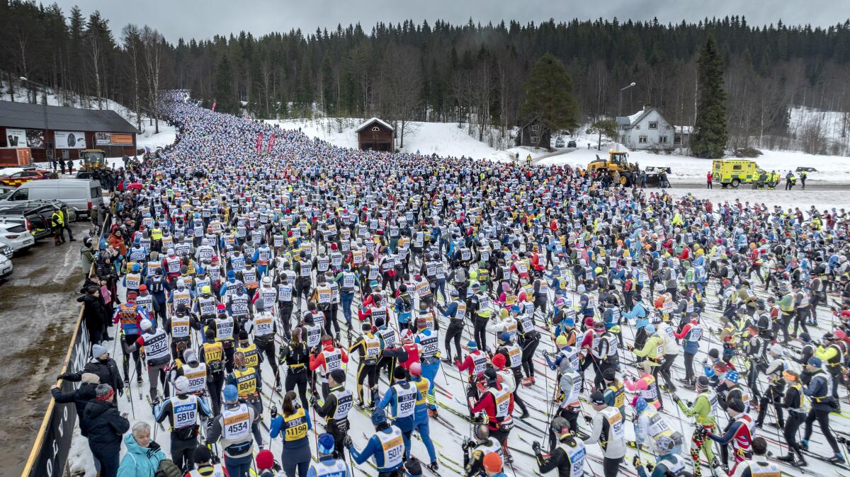 Vasaloppet, grueling Swedish crosscountry ski race, reaches 100th