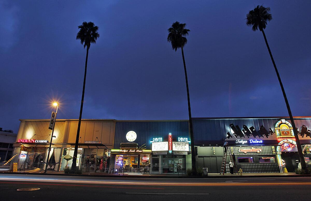 Lankershim Boulevard in the NoHo Arts District of North Hollywood