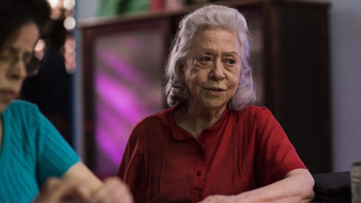 Fernanda Montenegro in the movie 'Invisible Life'