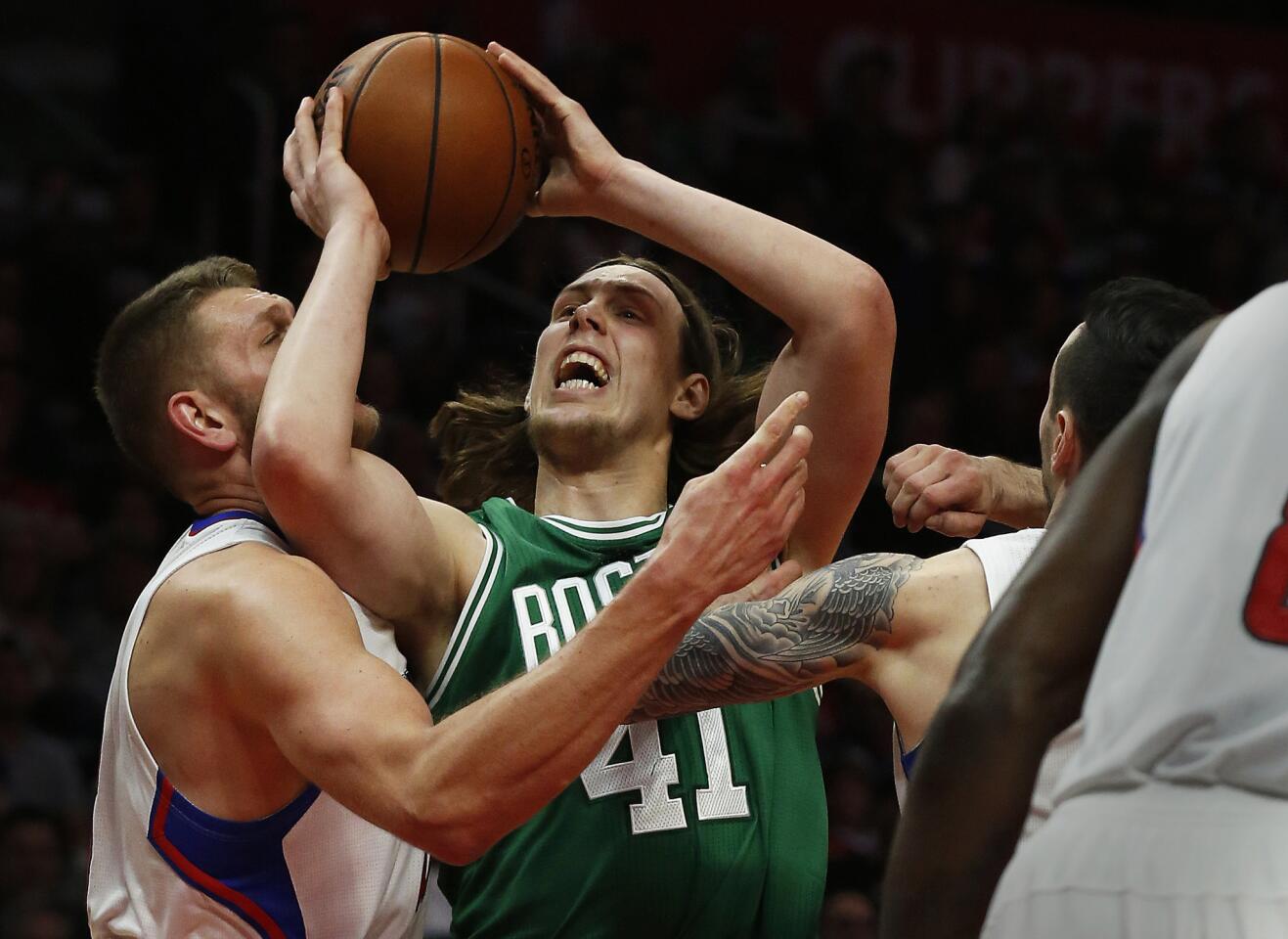 Cole Aldrich, J.J. Redick, Kelly Olynyk