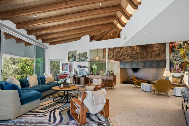 Bel-Air Midcentury built for Doors guitarist Robby Krieger asks $13.9 ...