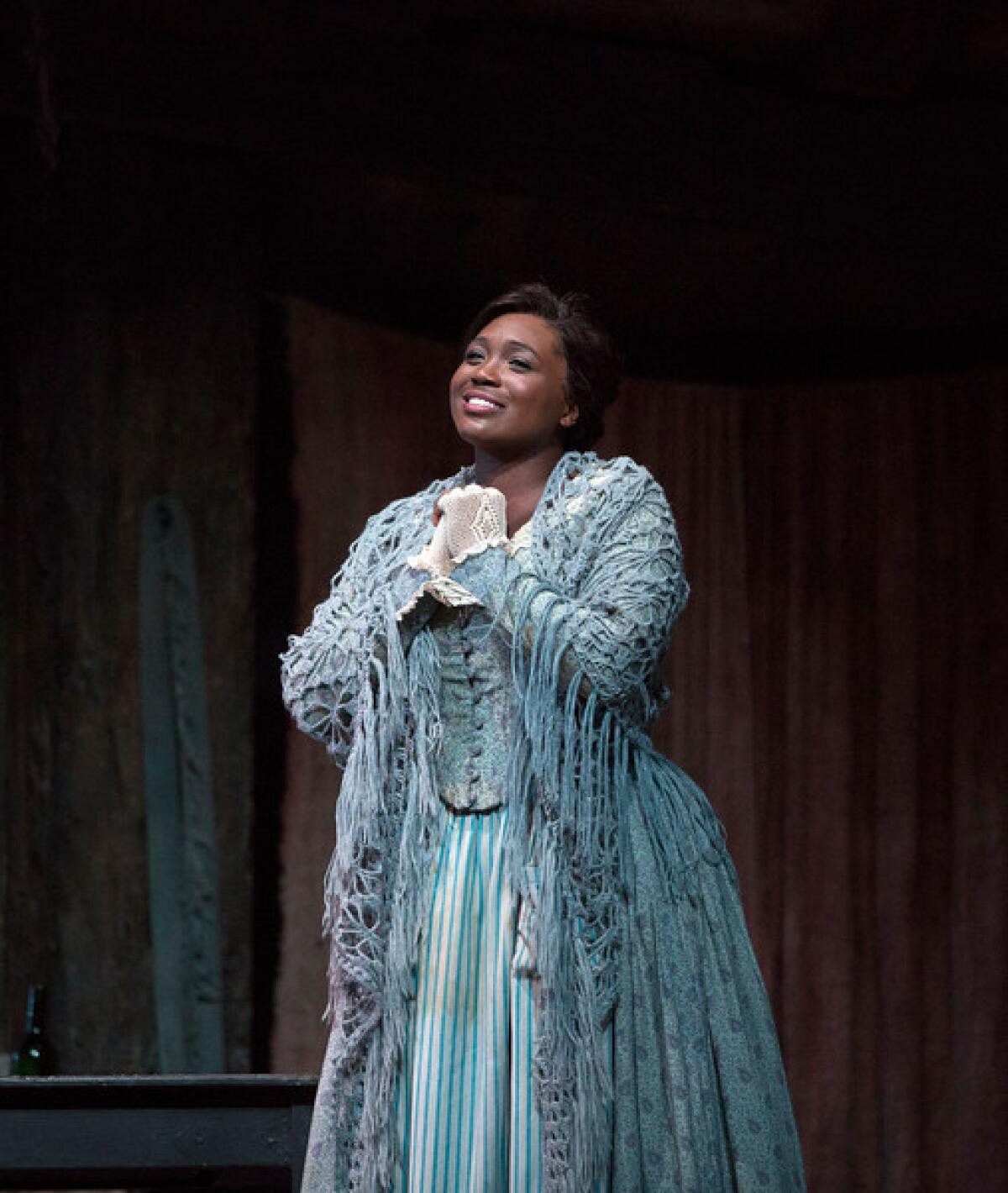 Angel Blue will play Mimi in San Diego Opera's "drive-in" "La Bohème" in late October.