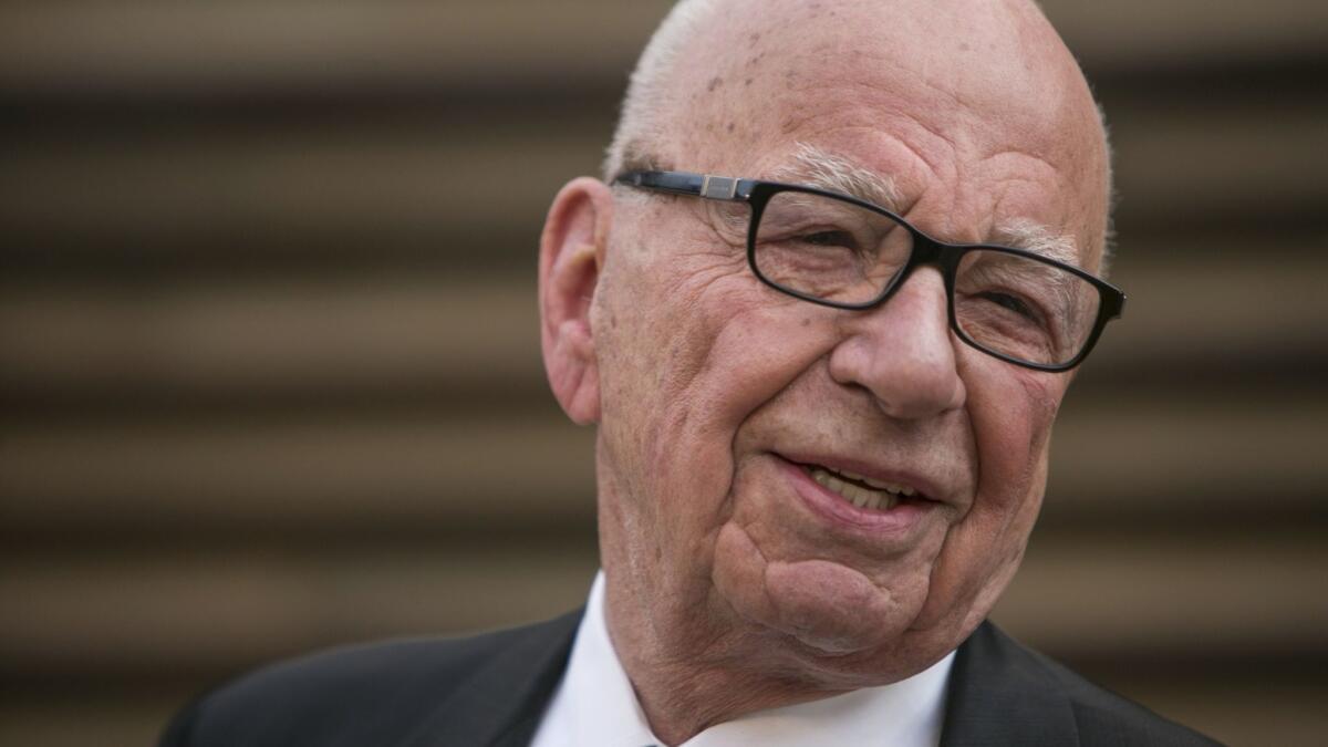 Rupert Murdoch is executive chairman of 21st Century Fox.