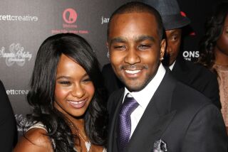 FILE - In this Oct. 22, 2012, file photo, Bobbi Kristina Brown and Nick Gordon attend the premiere party for "The Houstons On Our Own" at the Tribeca Grand hotel in New York. Gordon, ex-partner of the late Bobbi Kristina Brown, has died. He was 30. Gordon's attorney Joe S. Habachy confirmed his client's death Wednesday, Jan. 1, 2020. Brown was the daughter of Whitney Houston. (Photo by Donald Traill/Invision/AP, File)