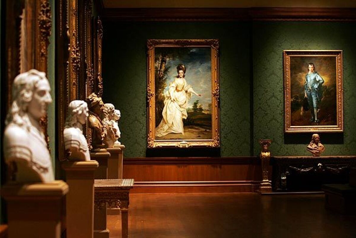 The Huntington Library, Art Museum and Botanical Gardens' art collection
