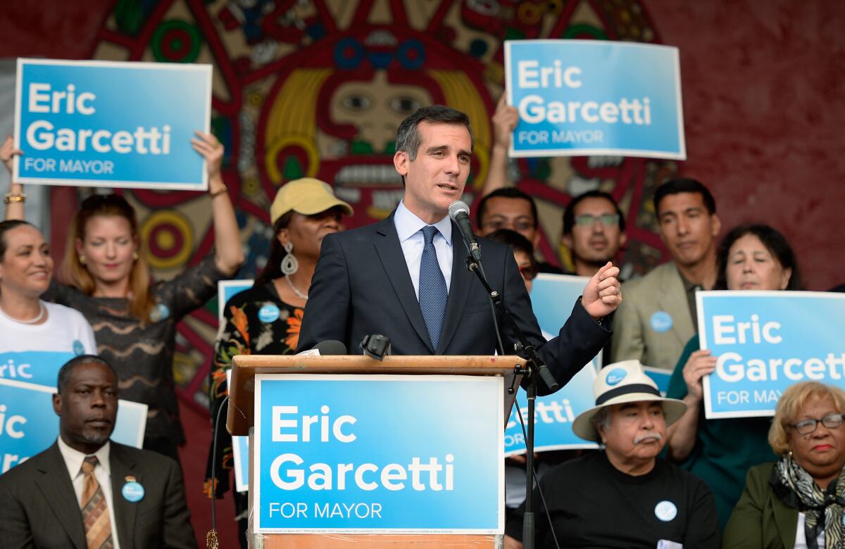 Tuesday's election marks a runoff not just for mayor but for the two other citywide offices and for several City Council seats. The Times has endorsed Eric Garcetti for mayor.
