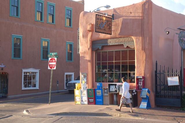 Cafe Pasqual's in Santa Fe, N.M. Photo taken 2010.