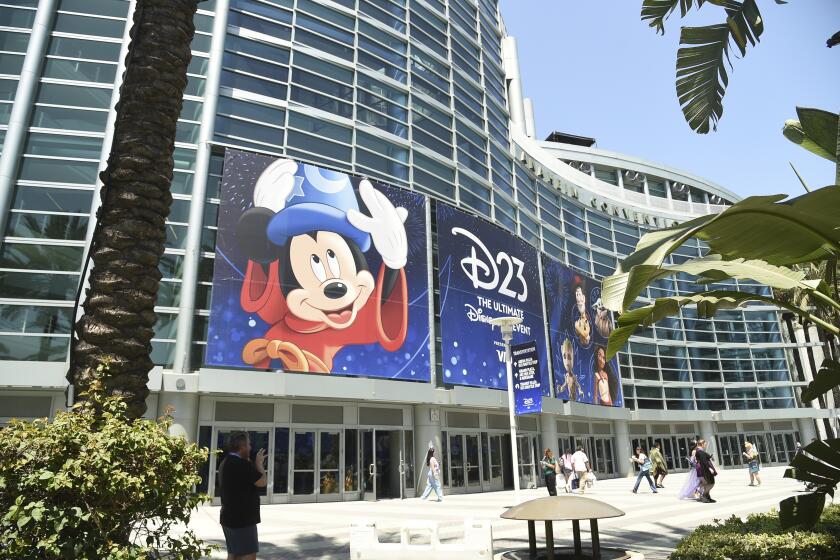 Atmosphere at D23: The Ultimate Disney Fan Event at the Anaheim Convention Center on Saturday, Aug.10, 2024, in Anaheim, Calif. (Photo by Richard Shotwell/Invision/AP)