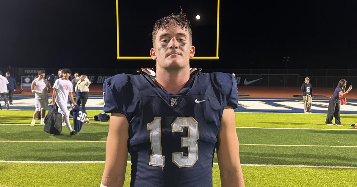 Prep talk: Former San Juan Hills linebacker and UCLA commit Weston Port is doing well in Spain