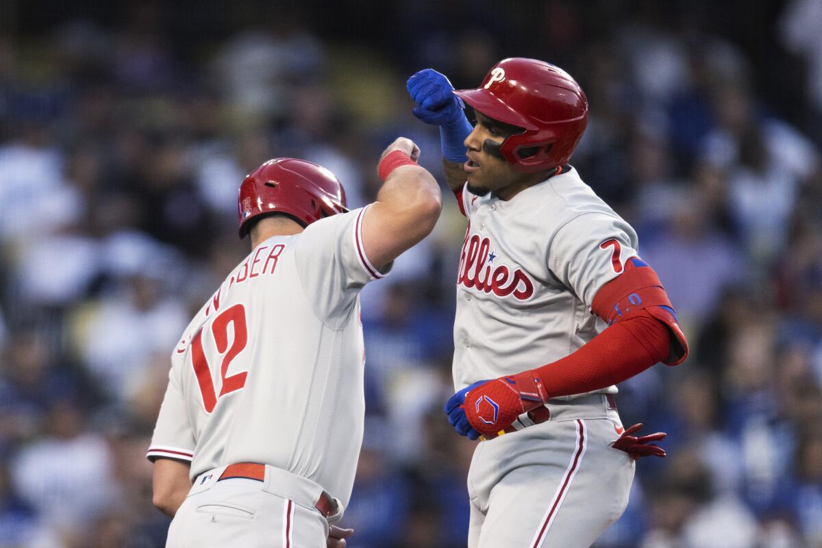 Bryce Harper's two-run home run, 10/14/2022