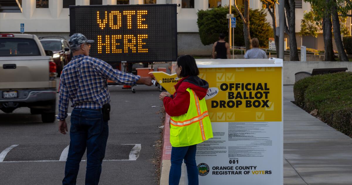 Santa Ana rejects measure allowing noncitizens to vote in local races Santa Ana rejects measure allowing noncitizens to vote in local races