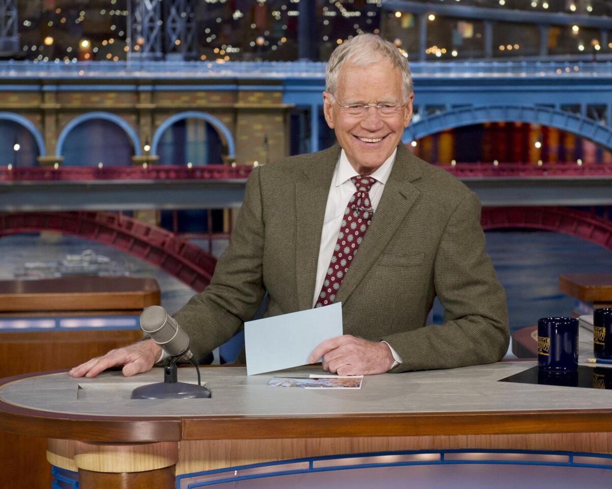 David Letterman announces his retirement