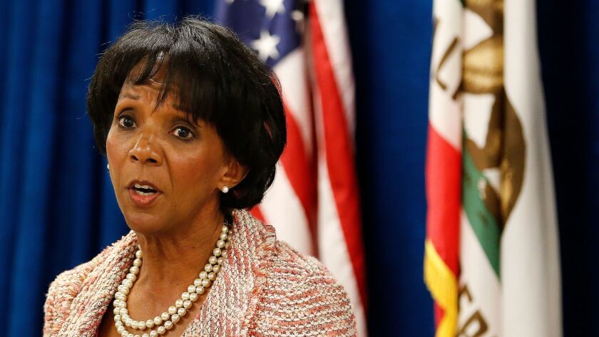 Los Angeles County Dist. Atty. Jackie Lacey has launched a comprehensive review of past criminal cases featuring deputies placed on a secret Sheriff’s Department list of officers whose histories of misconduct could undermine their credibility in court.