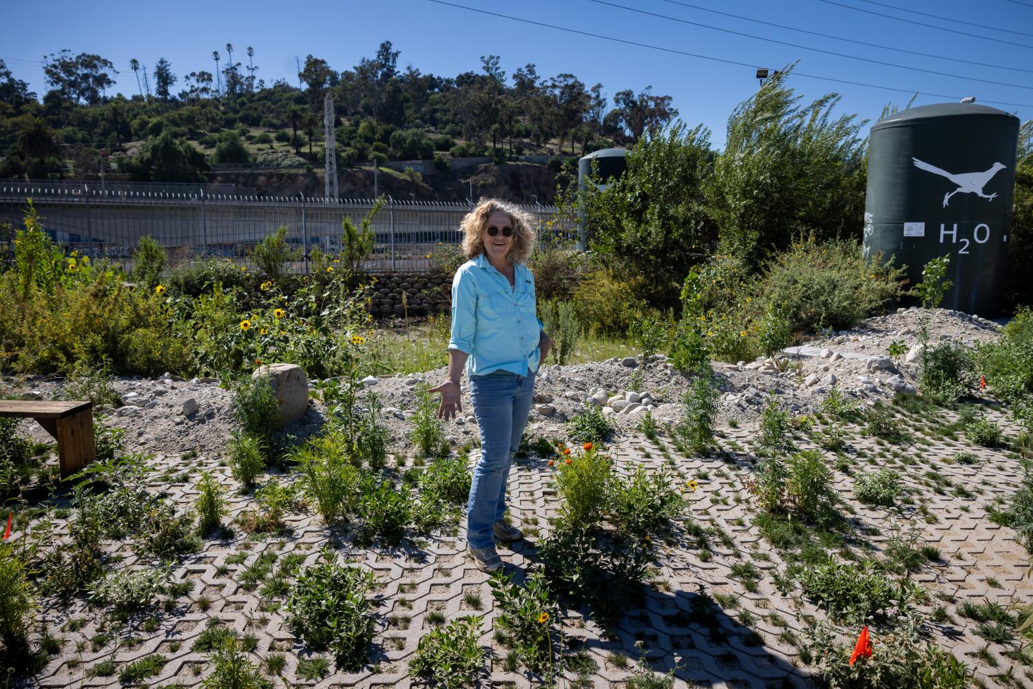 Engineering buried L.A.'s river. Artist Lauren Bon is engineering a plan to free it