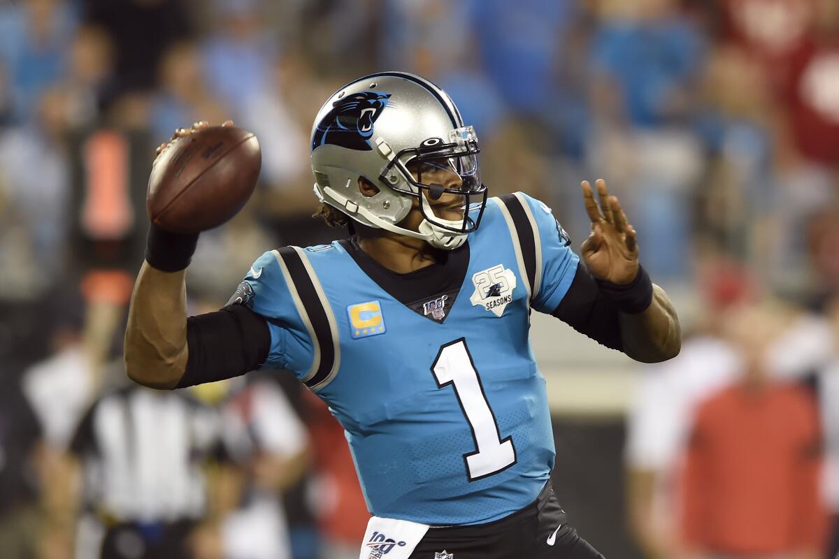 Cam Newton foot surgery prompts questions - The San Diego Union-Tribune