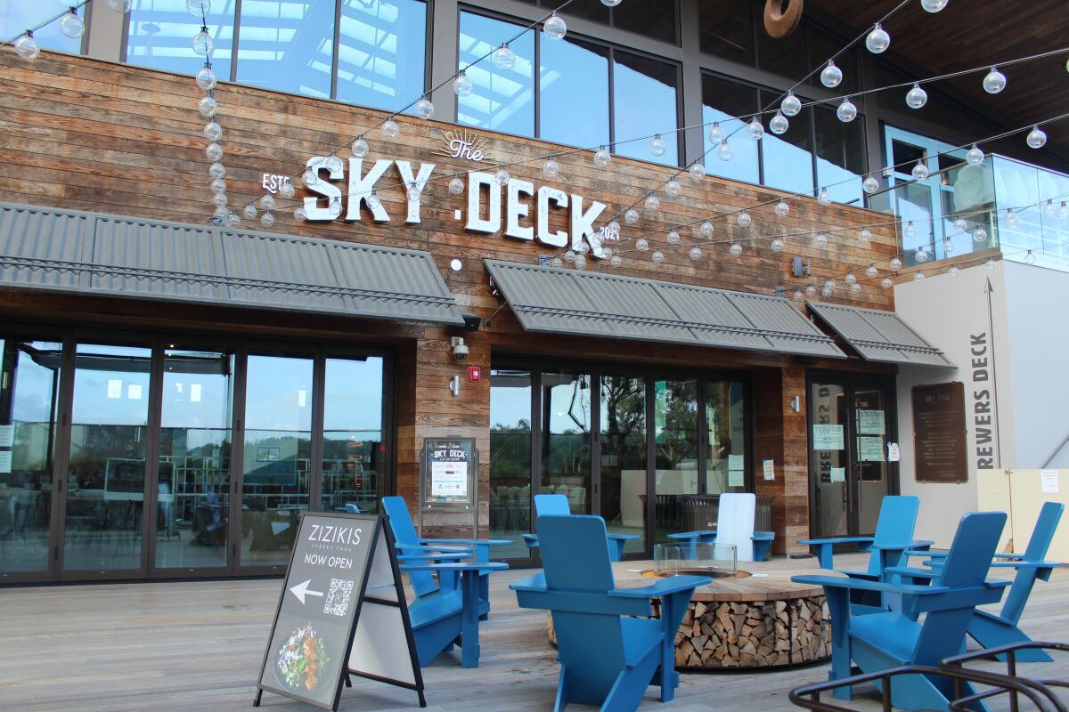 The Sky Deck will open this spring.