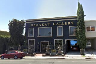 Los Angeles, California-Sept 23, 2023-Barakat Gallery in West Hollywood was victim to the theft of a nearly 250-pound Buddha statue, worth approximately $1.5 million. (Google Maps)