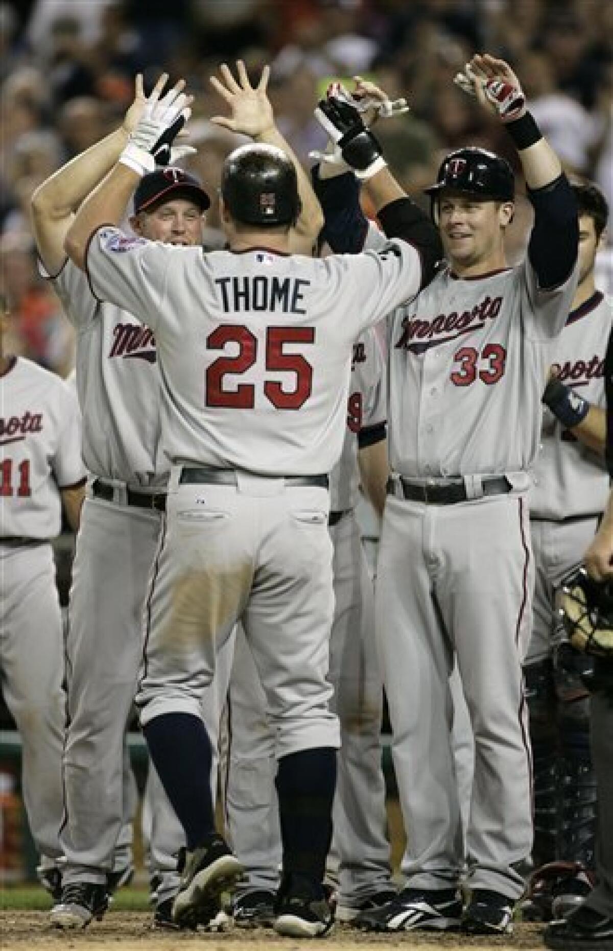 Thome takes a breather after No. 600 - The San Diego Union-Tribune