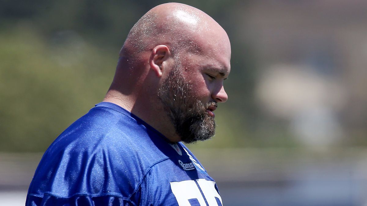 Tackle Andrew Whitworth, a three-time Pro Bowl selection with Cincinnati, is expected to solidify the Rams' offensive line.
