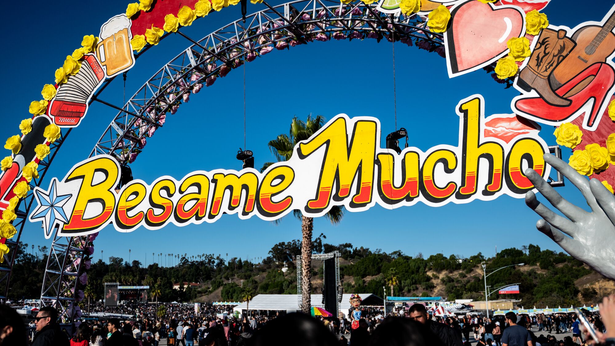 Imágenes del festival Bésame Mucho que tuvo lugar en Los Ángeles el sábado 3 de diciembre de 2022.