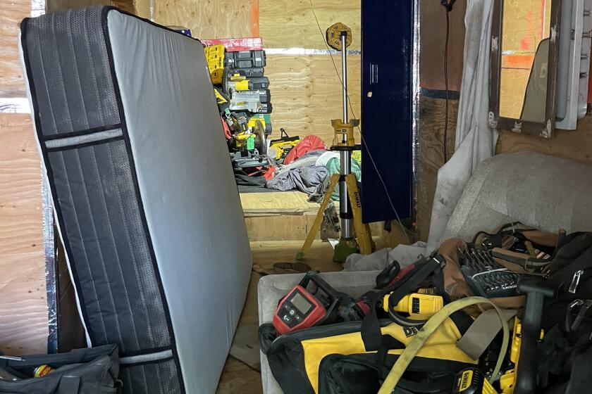 The San Jose Police Department found a bunker near a homeless encampment filled with at least $100,000 in stolen goods.
