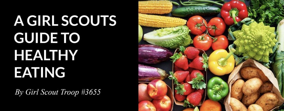 La Jolla Girl Scout Troop 3655 wrote "A Girl Scouts Guide to Healthy Eating," designed to teach children good nutrition.