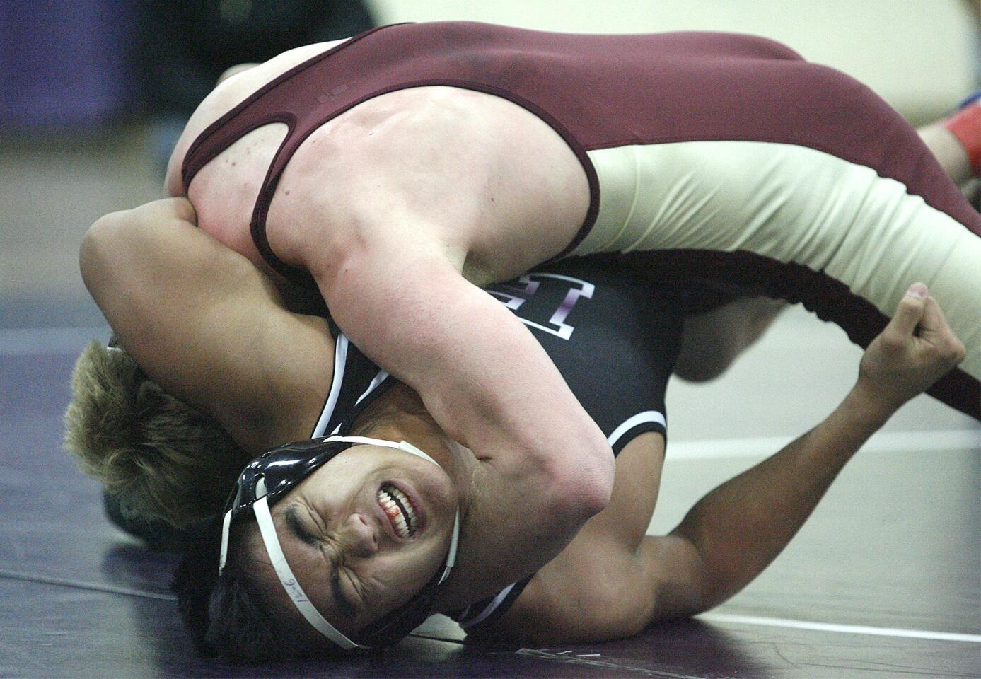 Photo Gallery: Hoover v. La Canada Pacific League wrestling