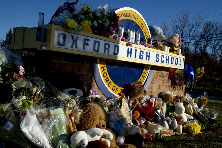 Abrirán pesquisa externa por tiroteo en escuela de Michigan