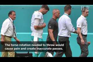 Cutler could miss just one game, even if Dolphins thinking Moore