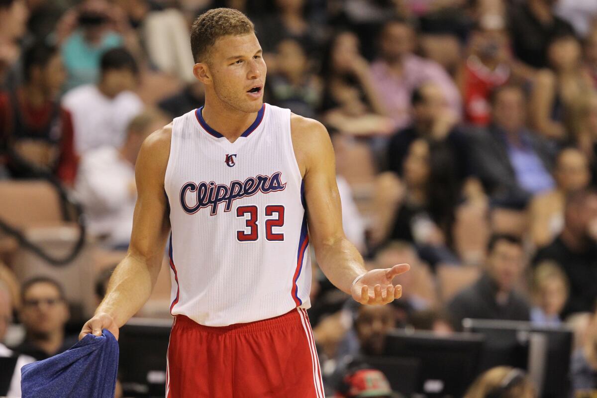 Clippers forward Blake Griffin faces an initial court date of Dec. 8 at the Regional Justice Center in Las Vegas.