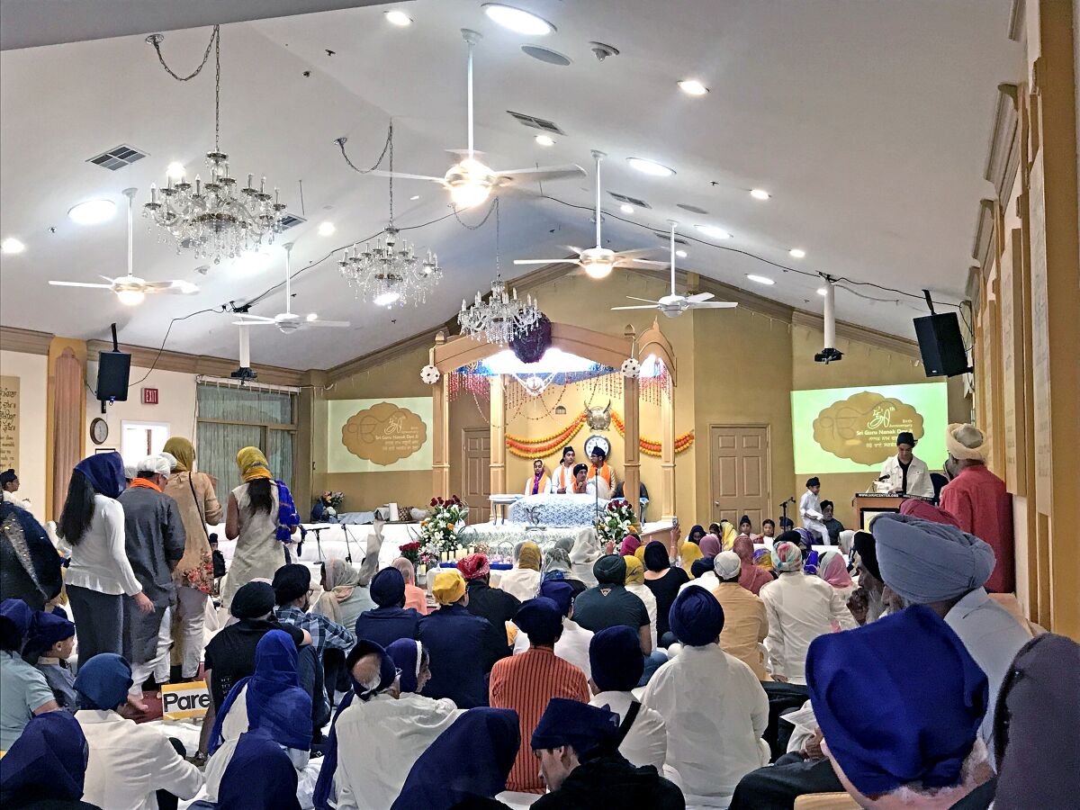 The Sikh Center of Orange County, which was established over 20 years ago in Santa Ana, held an open house for the local community on Nov. 10 on the occasion of the 550th birth anniversary of Guru Nanak.