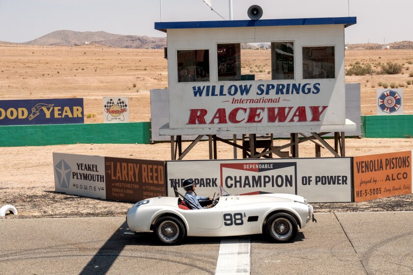 In Ford V Ferrari Famed Le Mans Racetrack Came To Life In Agua Dulce Los Angeles Times