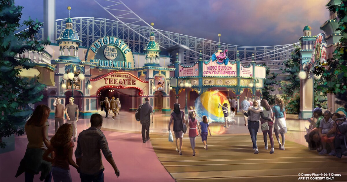 What To Expect From Pixar Pier At Disney California Adventure Los Angeles Times - roblox bebes clones voadores clone tycoon 2 2 youtube