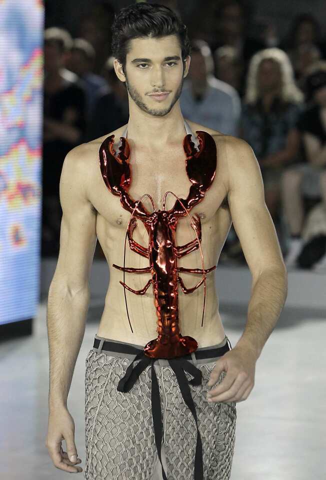 Paris Fashion Week: Bill Gaytten for John Galliano menswear spring-summer  2013 - Los Angeles Times