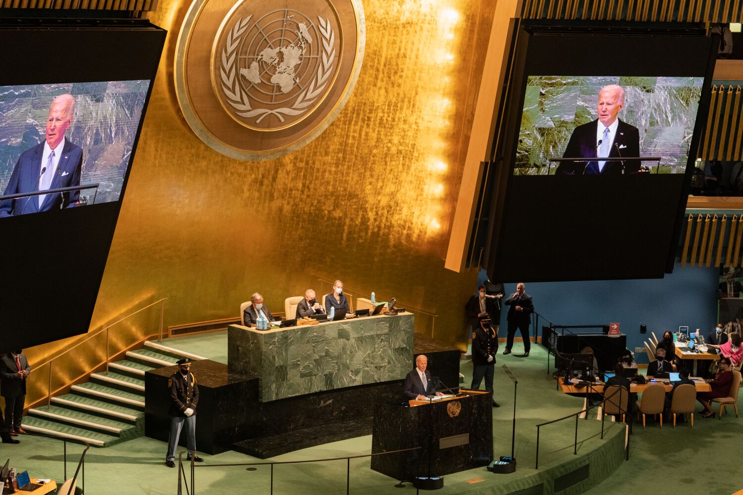 'A brutal, needless war ... chosen by one man': Biden, at United Nations, slams Putin's invasion of Ukraine