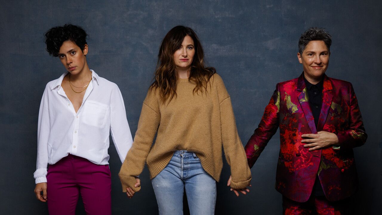 Actress Kathryn Hahn, actress Roberta Colindrez and director Jill Soloway from the Amazon series "I Love Dick."