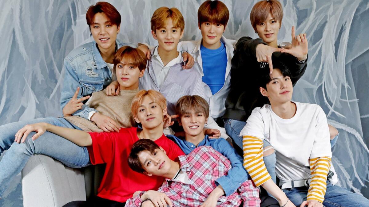 NCT 127, one of the most popular bands in K-Pop.