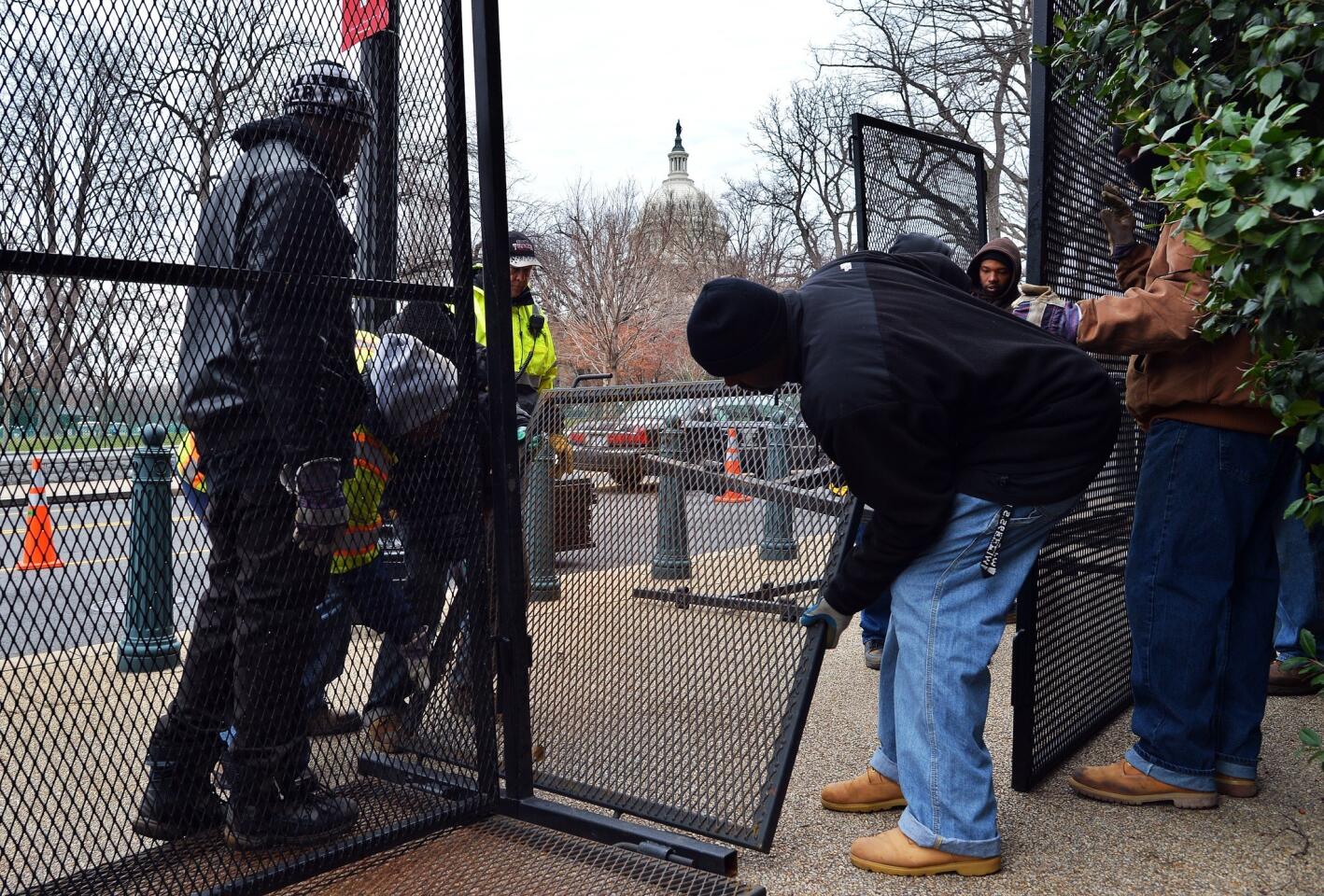 Inauguration preparation