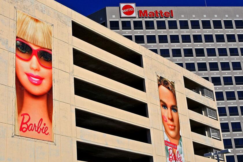 EL SEGUNDO, CA - FEBRUARY 02: Mattel Inc. offices are seen February 2, 2009 in the Los Angeles area community of El Segundo, California. Fourth-quarter profits for the toy maker giant fell far below expectations following a disappointing holiday season as net profit fell from $328.5 million, or 89 cents a share, a year earlier to $176.4 million, or 49 cents a share. (Photo by David McNew/Getty Images) ** OUTS - ELSENT, FPG, CM - OUTS * NM, PH, VA if sourced by CT, LA or MoD **