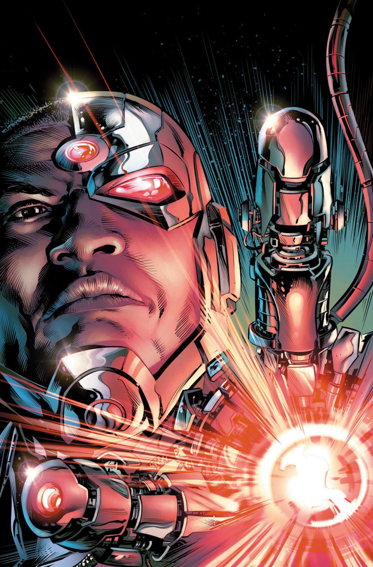 "Cyborg: Rebirth" No. 1. Written by John Semper with art by Will Conad and Paul Pelletier. (DC Comics)