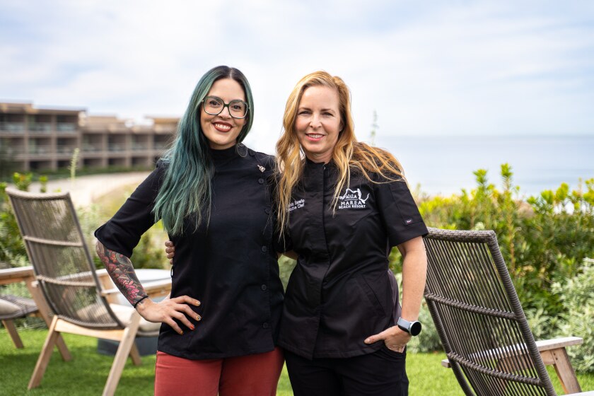 Chefs Claudette Zepeda and Ananda Bareño