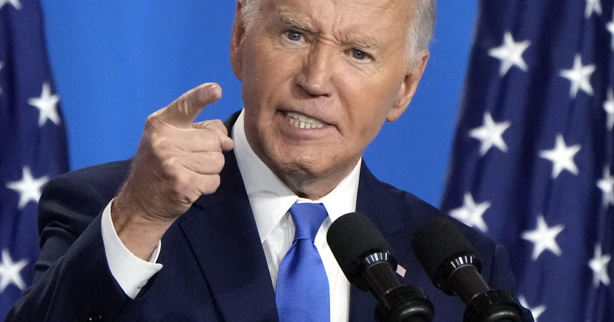 News conference gives Biden a lifeline and Democrats a dilemma News conference gives Biden a lifeline and Democrats a dilemma