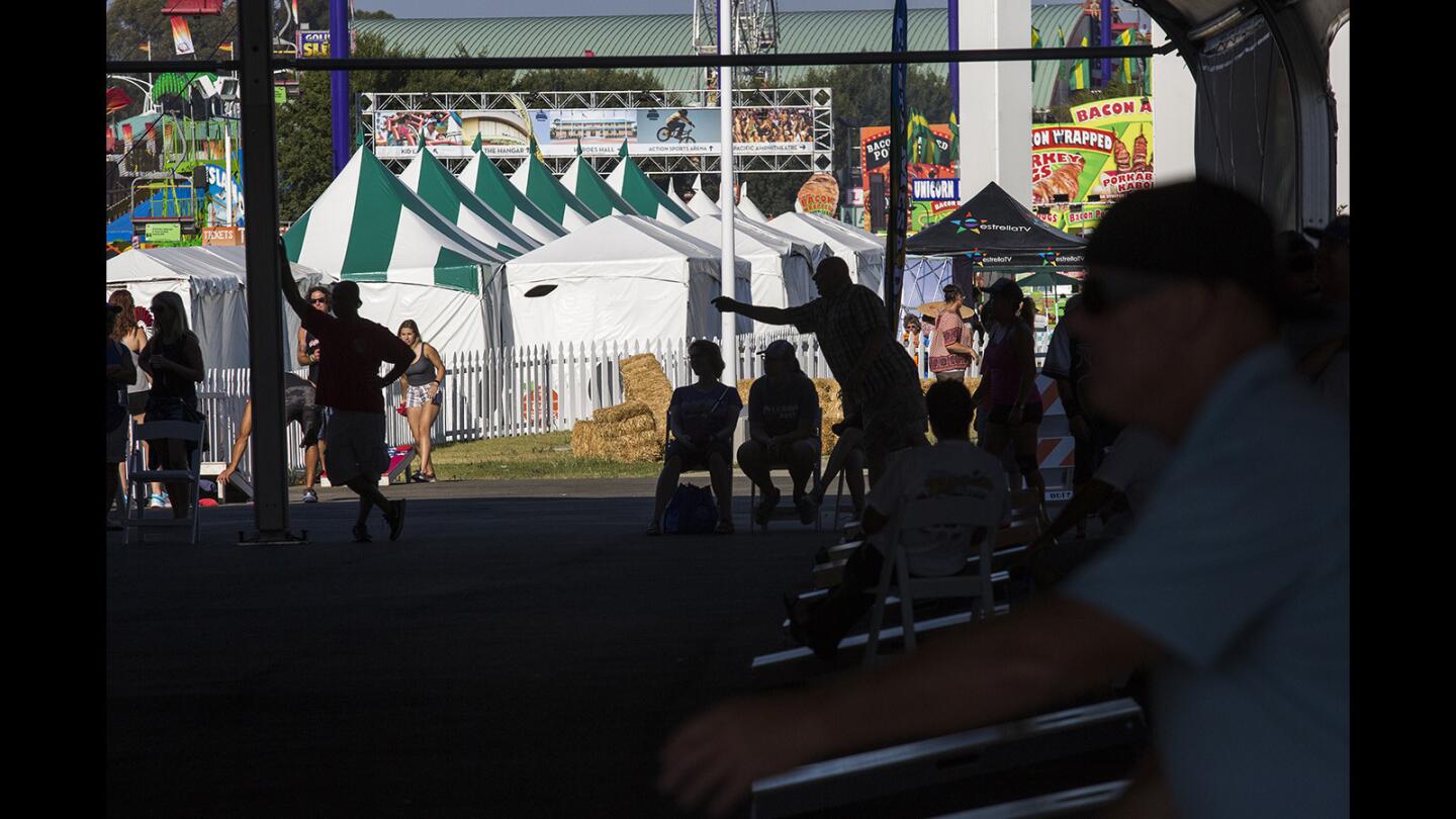 Photo Gallery: Cornhole tournament at the OC Fair