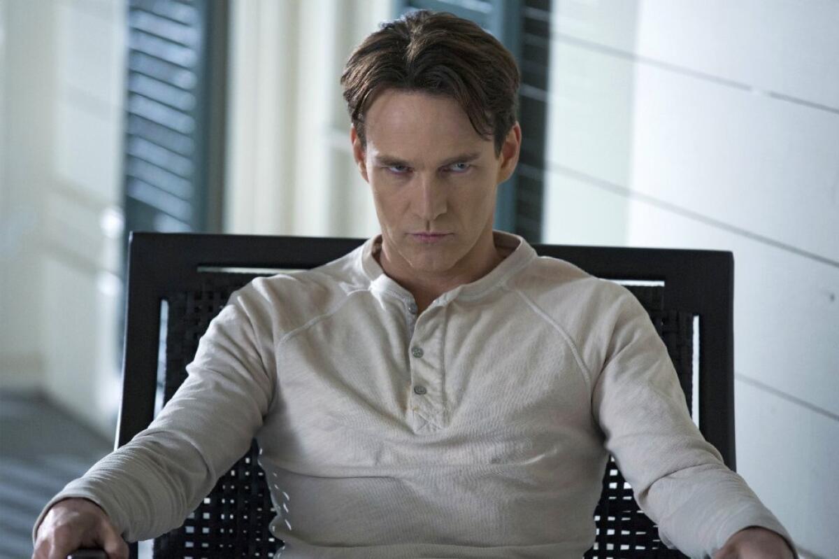 Stephen Moyer costars in HBO's "True Blood," which saw a ratings drop in its Season 6 premiere.