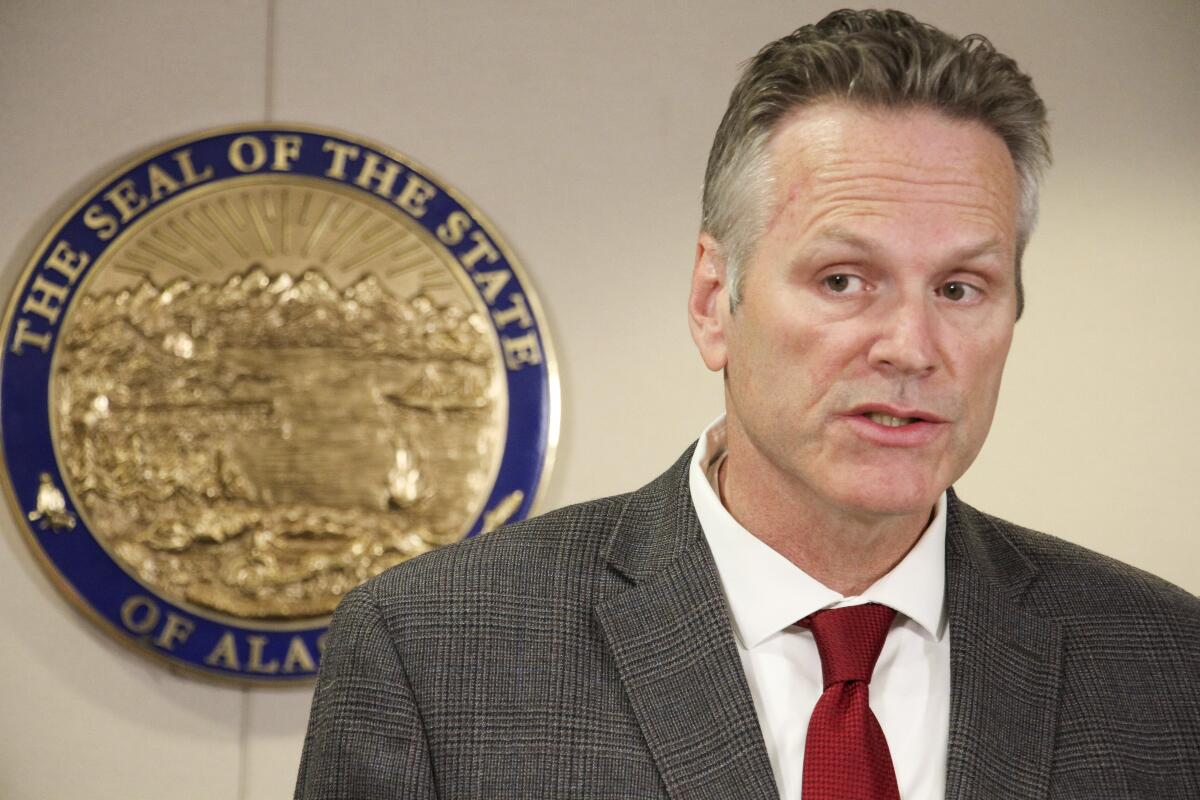 Alaska Gov. Mike Dunleavy