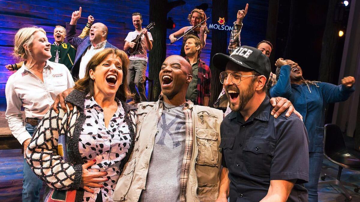 The cast of "Come From Away." (Matthew Murphy)