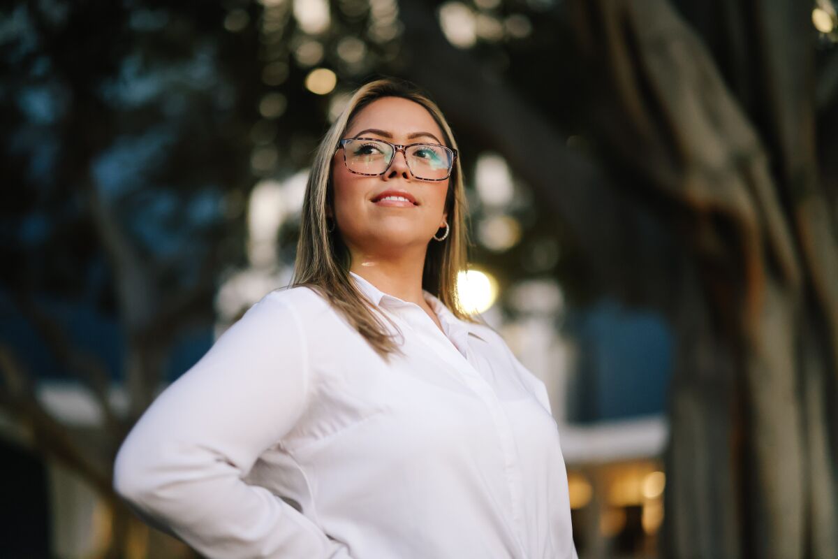 Selene Hernandez plans to return to Mexico as a therapist when she is finished with school.