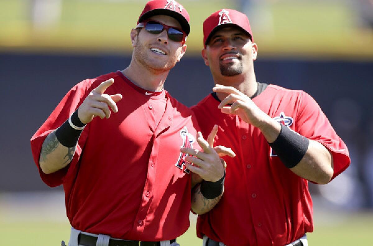 Last spring training, things were looking up for the Angels with sluggers Josh Hamilton and Albert Pujols in camp. This spring, the two will try to rebound from subpar seasons.