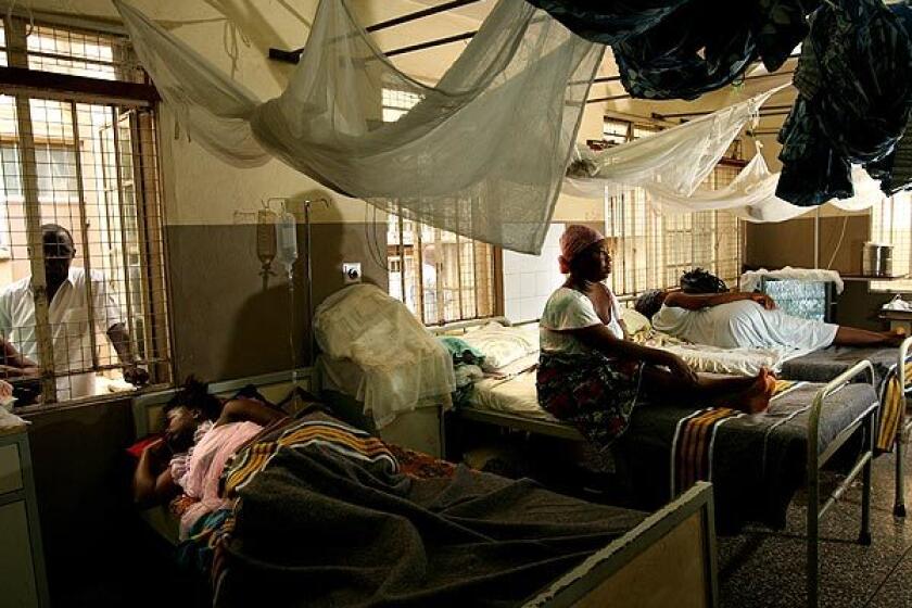 The hospital's maternity ward. World health officials fear that West African countries such as Sierra Leone are unequipped to identify and cope with new diseases that could spread globally.
